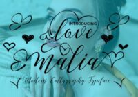 Love Malia Font - Featured Image