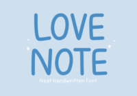 Love Note Font - Featured Image