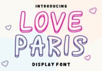 Love Paris Font - Featured Image