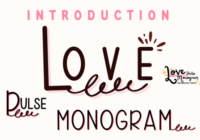 Love Pulse Monogram Font - Featured Image