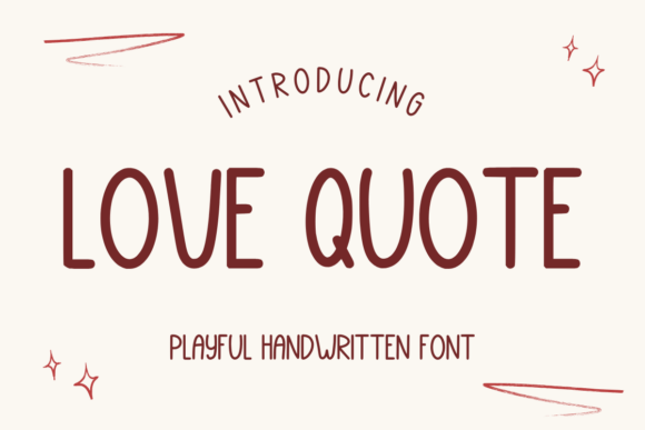 Love Quote Font - Featured Image