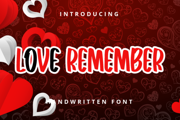 Love Remember Font - Featured Image