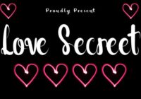 Love Secreet Font - Featured Image