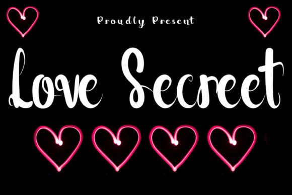 Love Secreet Font - Featured Image