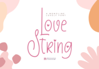 Love String Font - Featured Image