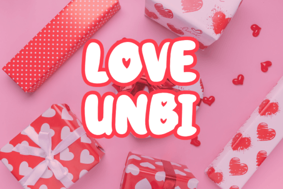 Love Unbi Font - Featured Image