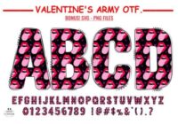 Love Valentine's Lips Font - Featured Image