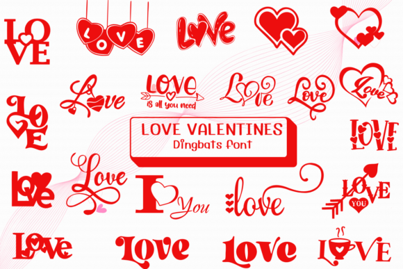 Love Valentines Font - Featured Image