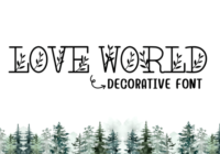 Love World Font - Featured Image
