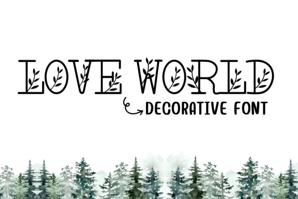 Love World Font - Featured Image