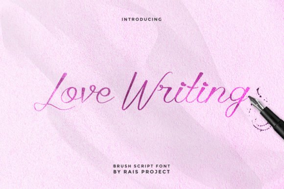Love Writing Font - Featured Image