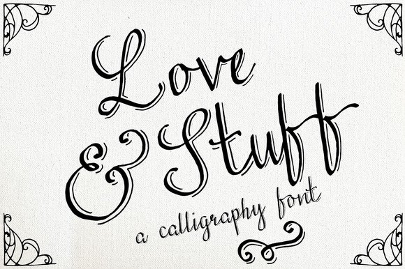 Love & Stuff Pack Font - Featured Image