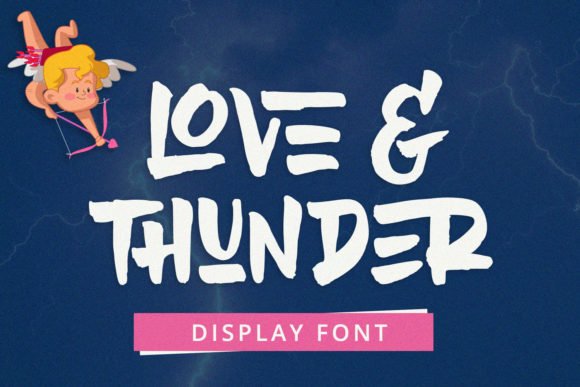 Love & Thunder Font - Featured Image