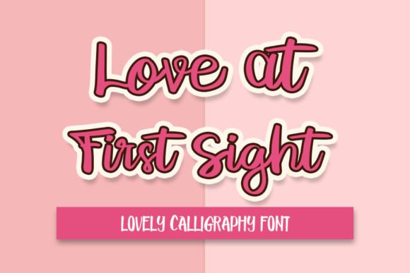 Love at First Sight Font - Featured Image