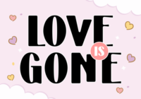 Love is Gone Font - Featured Image