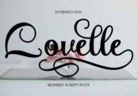 Lovelle Font - Featured Image