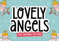 Lovely Angels Font - Featured Image