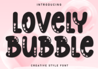 Lovely Bubble Font - Featured Image