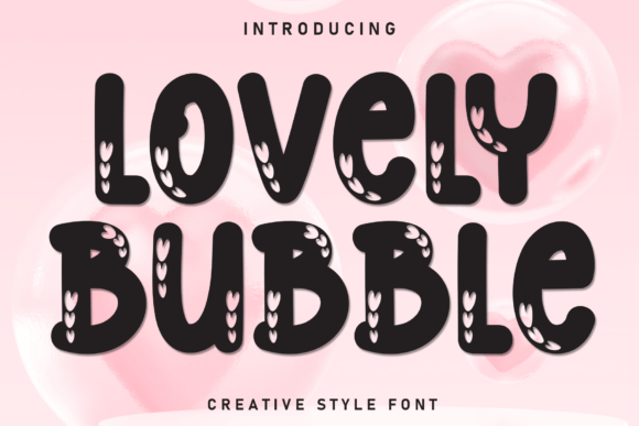 Lovely Bubble Font - Featured Image