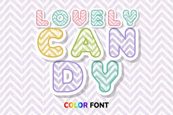 Lovely Candy Font - Featured Image