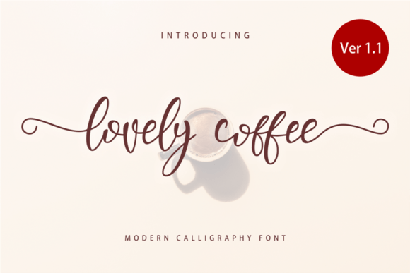 Lovely Coffee Font - Featured Image