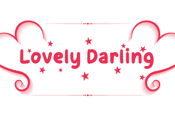 Lovely Darling Font - Featured Image