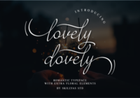Lovely Dovely Font - Featured Image