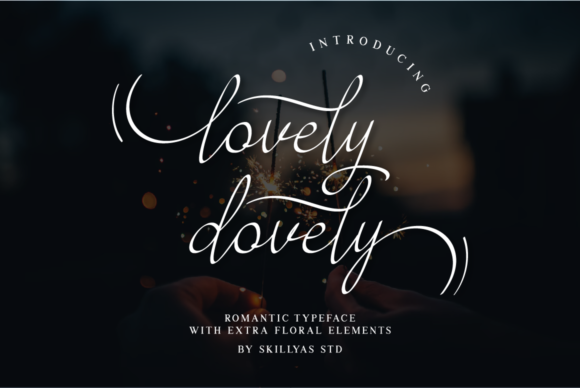 Lovely Dovely Font - Featured Image