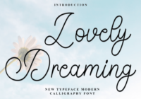 Lovely Dreaming Font - Featured Image