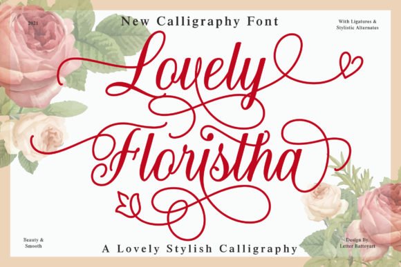 Lovely Floristha Font - Featured Image