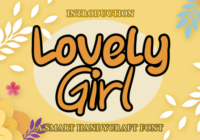 Lovely Girl Font - Featured Image