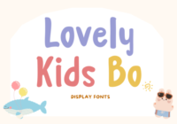 Lovely Kids Bo Font - Featured Image