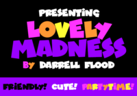 Lovely Madness Font - Featured Image