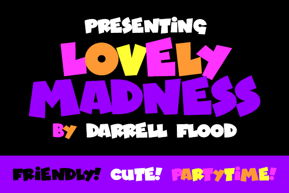 Lovely Madness Font - Featured Image