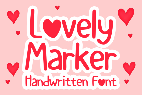 Lovely Marker Font - Featured Image