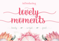 Lovely Moments Font - Featured Image