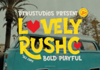 Lovely Rushco Font - Featured Image