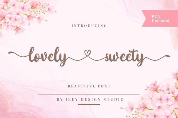 Lovely Sweety Font - Featured Image