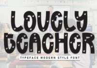 Lovely Teacher Font - Featured Image