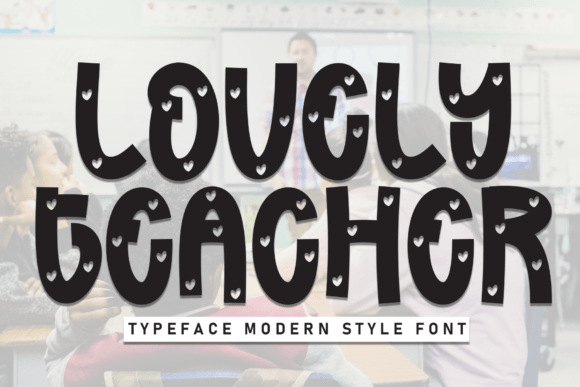 Lovely Teacher Font - Featured Image