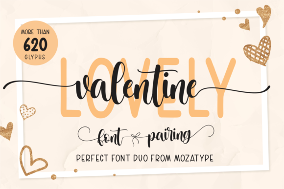 Lovely Valentina Font - Featured Image