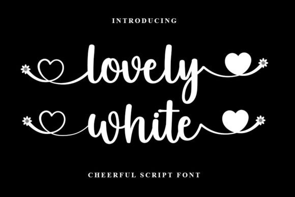 Lovely White Font - Featured Image