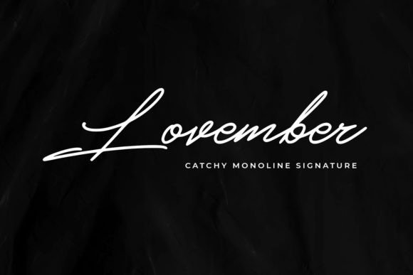 Lovember Font - Featured Image