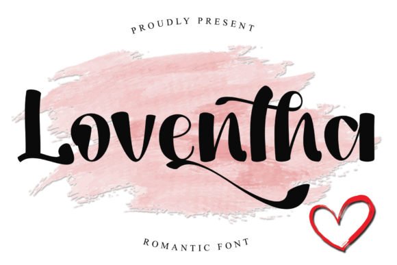 Loventha Font - Featured Image