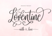 Loventine Font - Featured Image