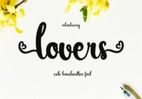 Lovers Font - Featured Image