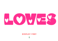 Loves Font - Featured Image