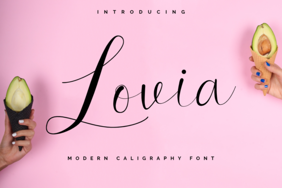 Lovia Font - Featured Image