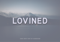 Lovined Font - Featured Image