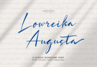 Lowreika Augusta Font - Featured Image